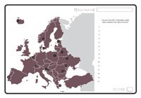 European Capitals Map